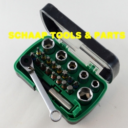 Bitset 24-delig assortiment met ratel | 750362